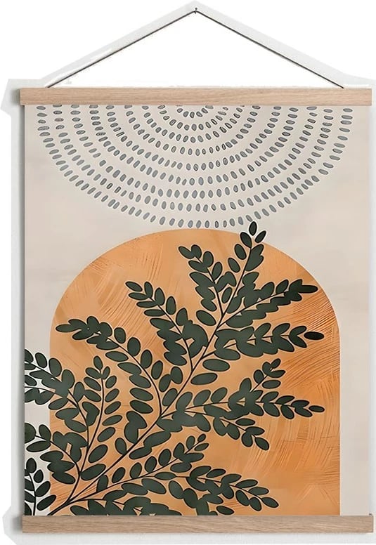 Pikturë dekorative me kornizë, shumëngjyrëshe, MRG03, 50x70cm