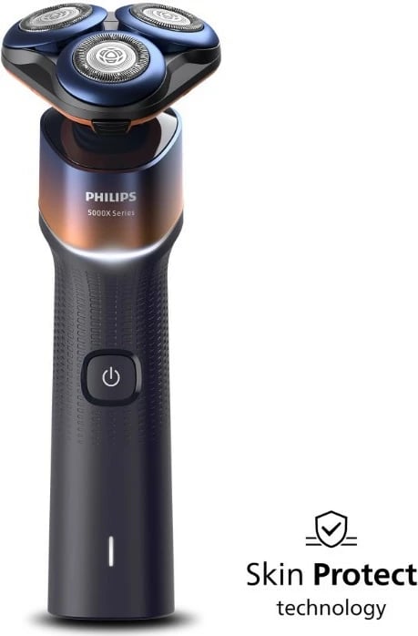 Makinë rroje, Philips, Shaver Series 5000X X5012/00, Wet & Dry IPX7, 50 min bateri, karikim USB-A, black/blue/orange Makinë rroje, Philips, Shaver Series 5000X X5012/00, Wet & Dry IPX7, 50 min bateri, karikim USB-A, black/blue/orange