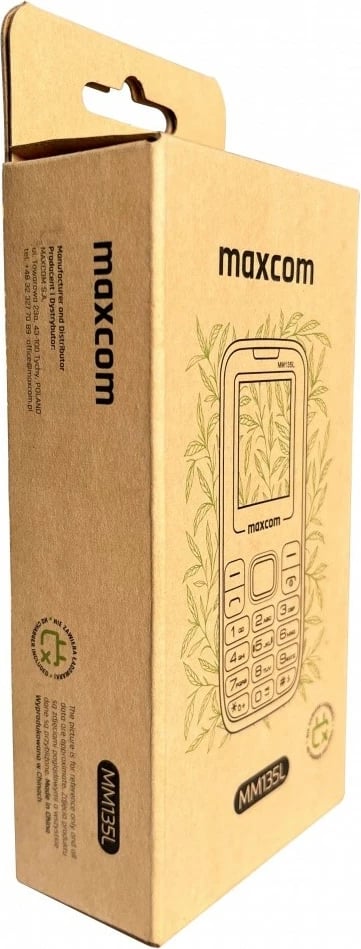 Celular Maxcom MM 135L, Dual SIM, USB-C, i zi