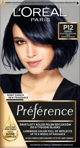 Ngjyrë për flokë për femra L'Oreal Paris Preference P12 Seoul, 1 copë