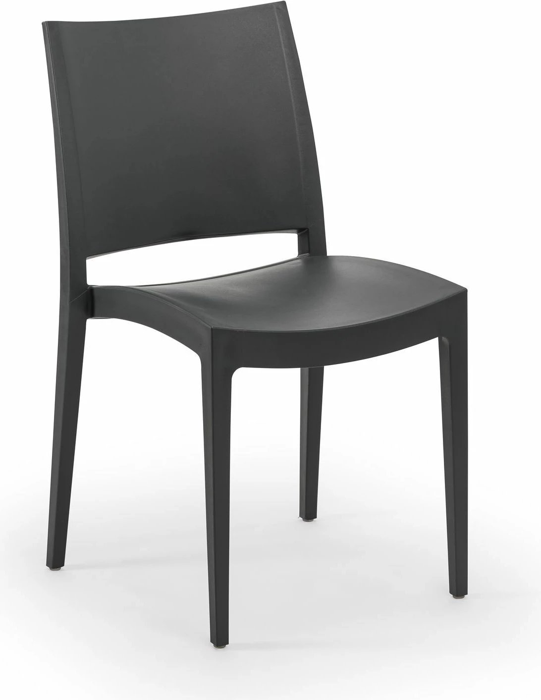 Set karrigesh (4 copë) Specto, Skye Decor, ngjyrë antracit