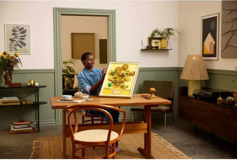 Set LEGO Art për të rritur, luledielli