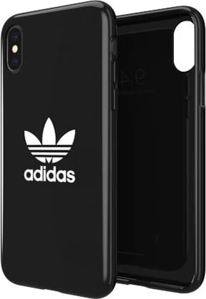 Mbështjellës Adidas OR Snap Case Trefoil për iPhone X/XS, zi