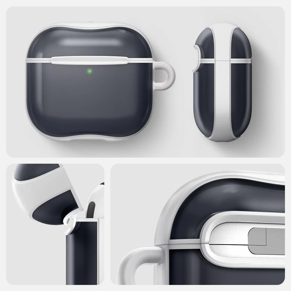 Mbështjellës Tech-Protect Spigen Classic C1 për AirPods 4, Gri