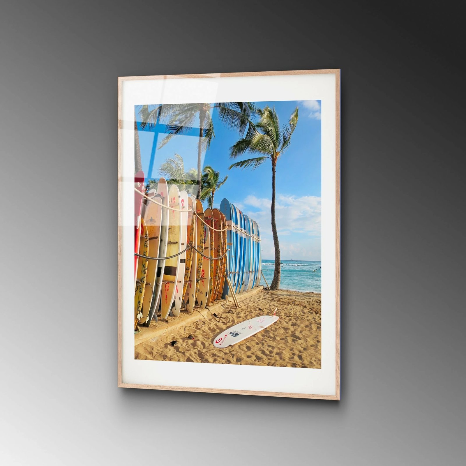 Pikturë dekorative prej xhami të temperuar, Wallity UV-1068, 30x45cm