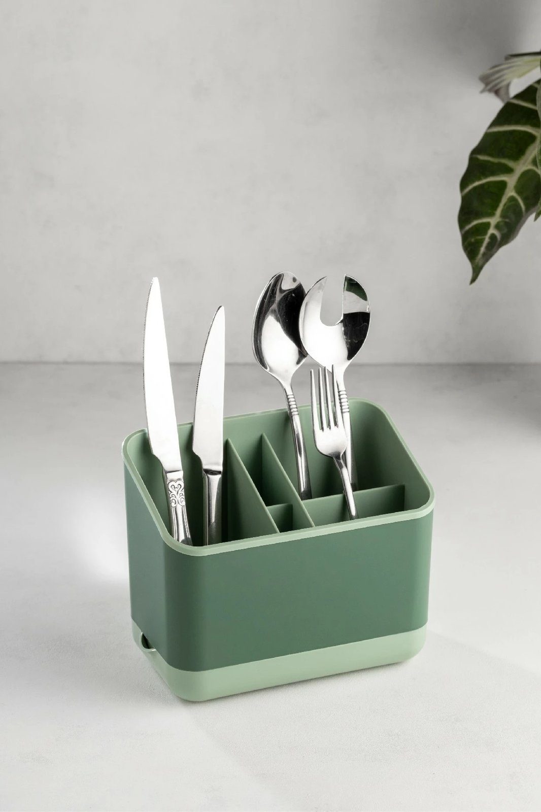 Set organizues plastik, ngjyrë e gjelbër, 2 copë, 16.5x10x14cm, Hermia 2LIBNM-8052