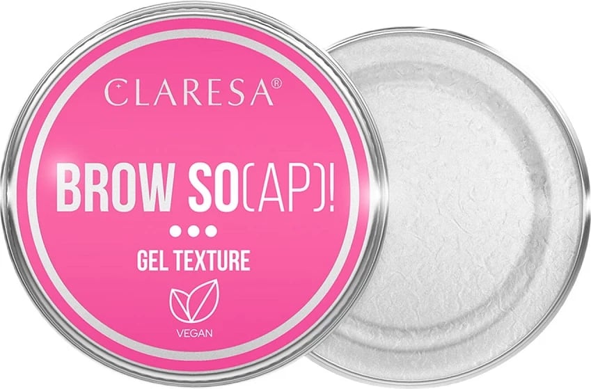Sapun për vetulla Claresa Brow Soap për femra Transparent 30ml