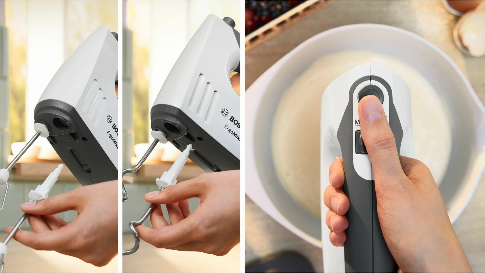 Procesor ushqimi Bosch MMRP1000, 0.8 L, Plastikë, Çelik inox, Kuq, Transparent, Bardhë