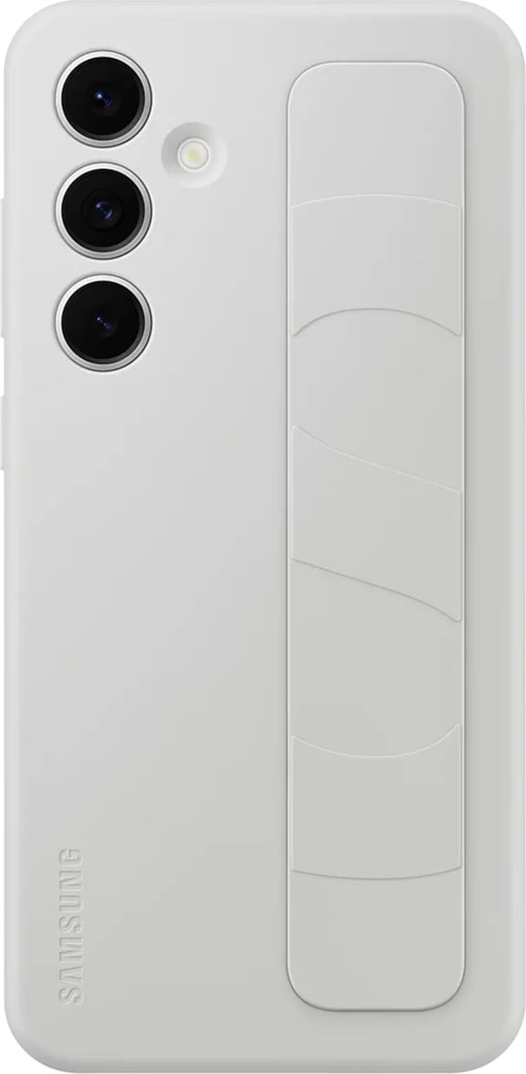 Mbështjellës Samsung Standing Grip Case EF-GS921CLEGWW me dorezë/mbajtëse për Samsung Galaxy S24 FE, Gri