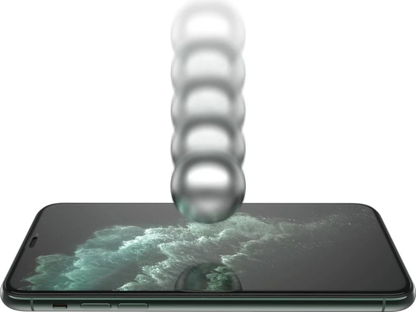 Mbrojtës ekrani PanzerGlass për iPhone 11 Pro Max, E2E, CF, i zi