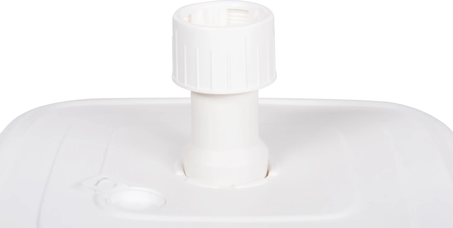 Bazë plastike për ombrellë me rrotë, SOLBAS FH6113.01, ngjyrë e bardhë, për shtyllë 33/50mm, 46,5x23,5Hcm