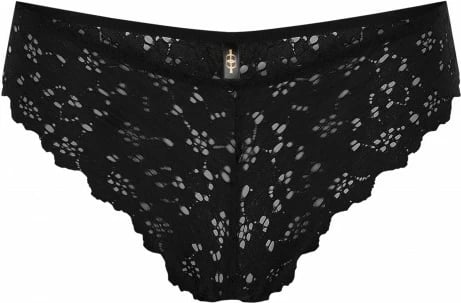 Tanga dantelle të zeza Jumeon, Black v2