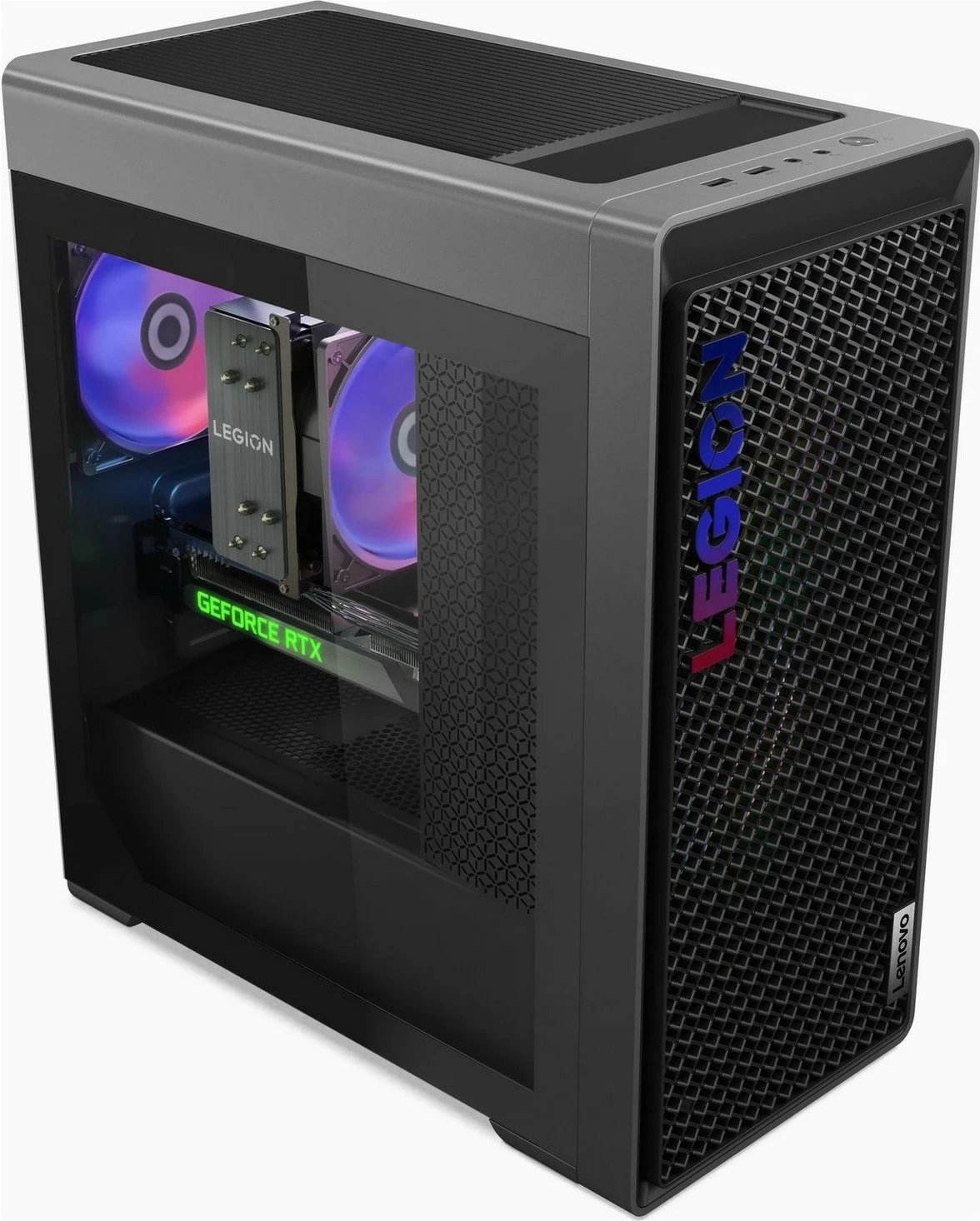 Kompjuter Lenovo Legion T5, Core i7-14700KF, 32GB RAM, 2TB SSD, RTX4070 SUPER, ngjyrë e zezë