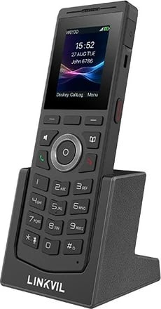 Telefon DECT Fanvil W710P, IP, ekran 2 inç, i zi