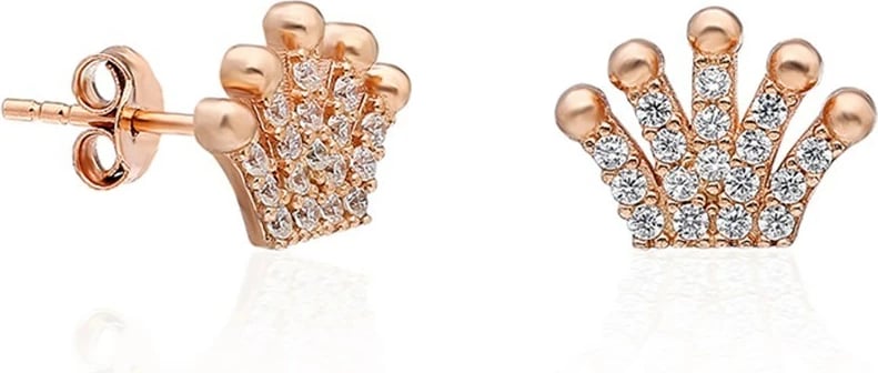 Vathë argjendi Jumeon, rozë gold dhe të bardhë, TRDYL503