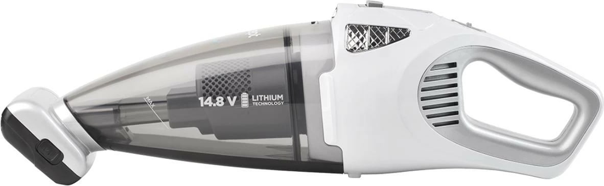 Fshesë dore, Concept, VP4370, 14.8 V Li-ion 2200 mAh, Wet & Dry, HEPA, deri 40 min, 450 ml, gri e bardhë