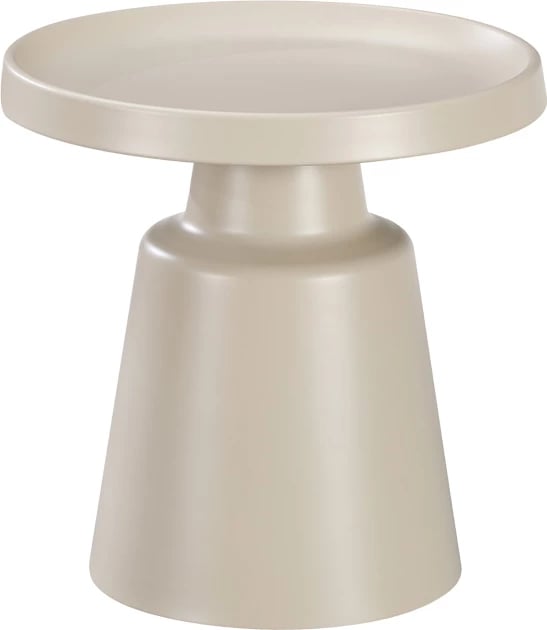 Set tavolina kafeje Ginoze, metal, ngjyrë kapuçino, 2 copë