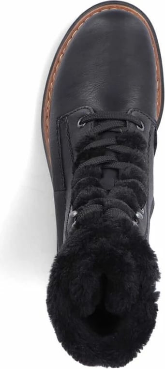 Çizme femra Rieker, të zeza