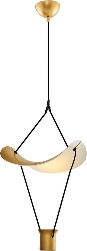 Llambë tavani moderne Opviq, e verdhë, L1333