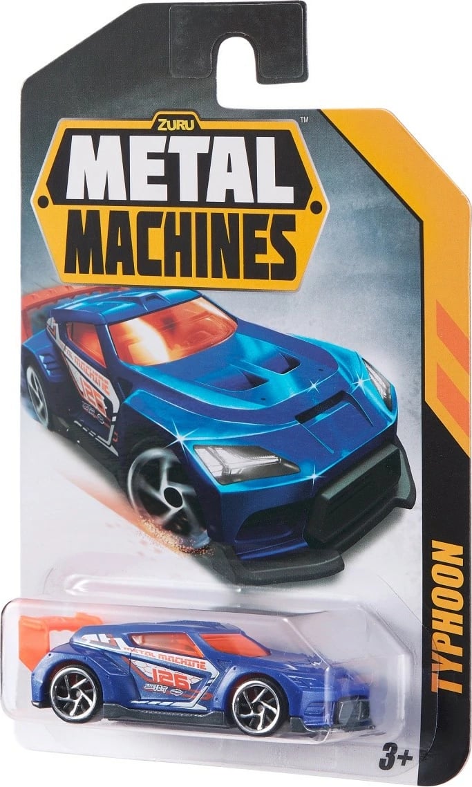 Set vetura lodër ZURU Metal Machines Auto Series 2, 24 copë, mix ngjyra