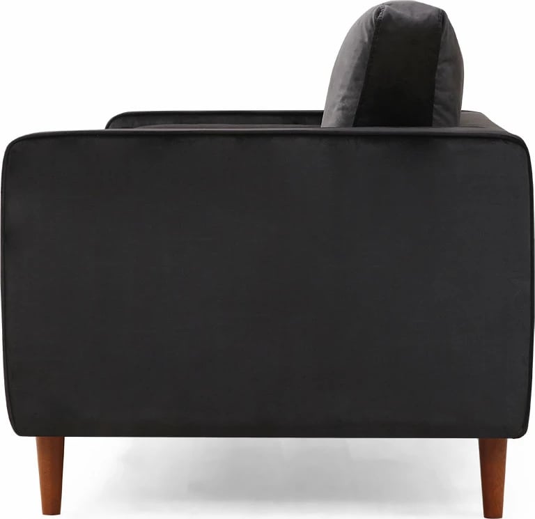 Divan dy-vendësh Atelier del Sofa, Rome, ngjyrë e zezë