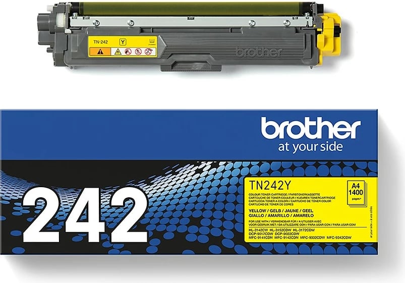 Toner Brother TN-242Y, 1400 faqe, verdhë