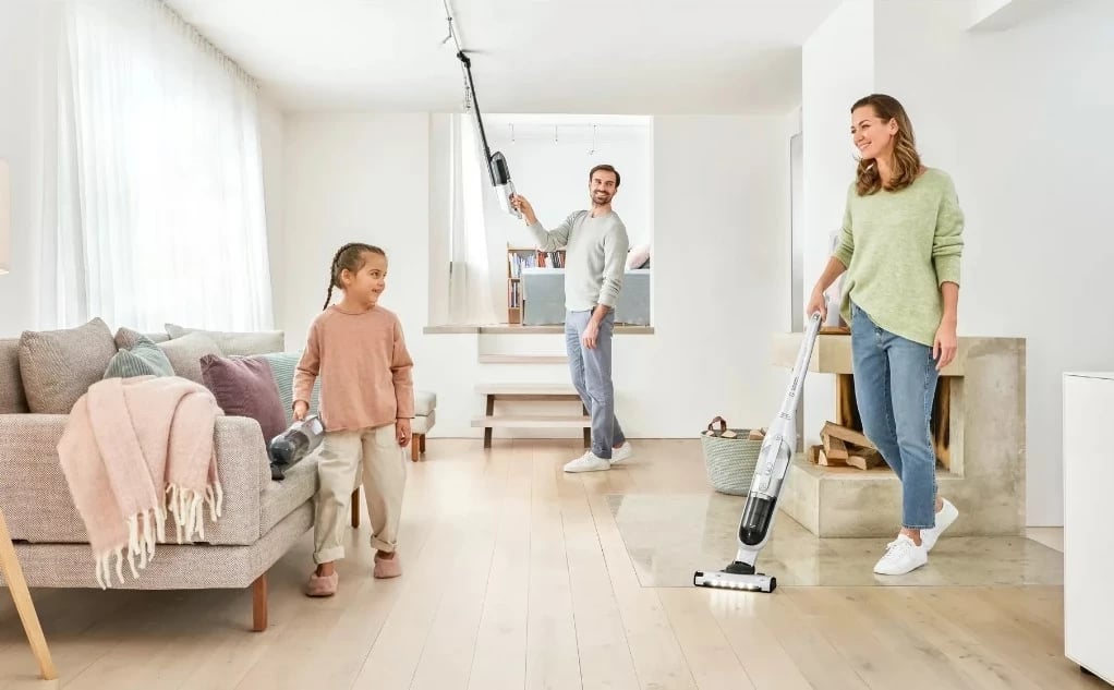 Fshesë elektrike Bosch Serie 4 BCH3P2301, pa qese, 0.4 L, e bardhë Fshesë elektrike Bosch Serie 4 BCH3P2301, pa qese, 0.4 L, e bardhë