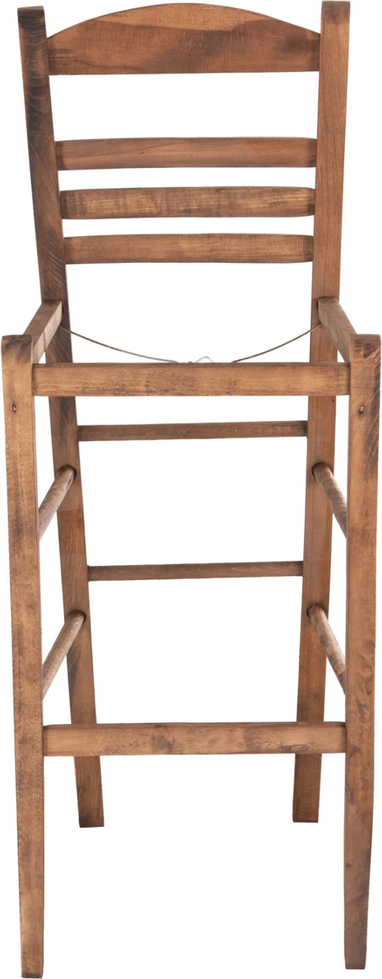 Karrige për bar GADIEL, dru ahu, ngjyrë arre, FH5587.01, 40.5x39x104.5H cm, vetëm korniza