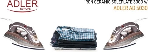 Hekur Adler AD 5030 3000 W taban qeramik depo uji 310 ml avull vertikal