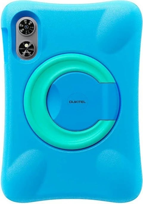 Tablet OUKITEL OT6 Kids Wifi, 10.1 inç, 4/64GB, Gri, me kasë mbrojtëse dhe rysik