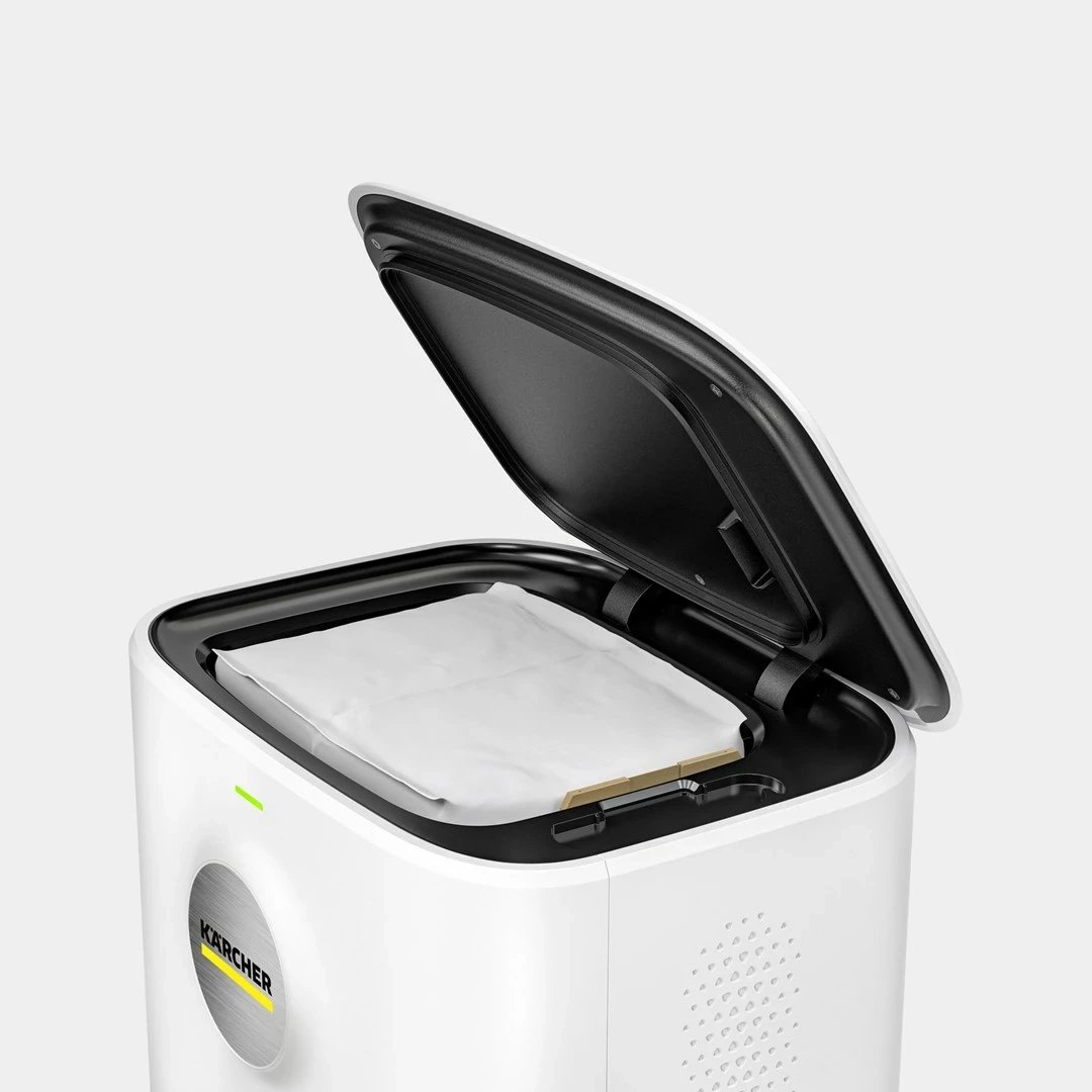 Stacion thithës Karcher RCV 5, për robot fshesë, Bardhë