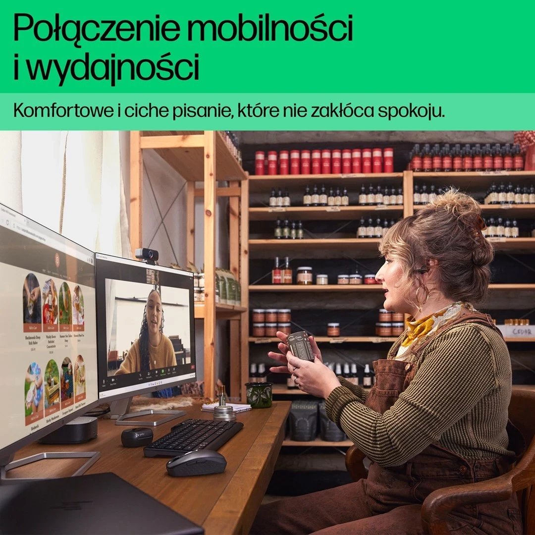 Tastierë Bluetooth për disa pajisje HP 460 Tastierë Bluetooth për disa pajisje HP 460