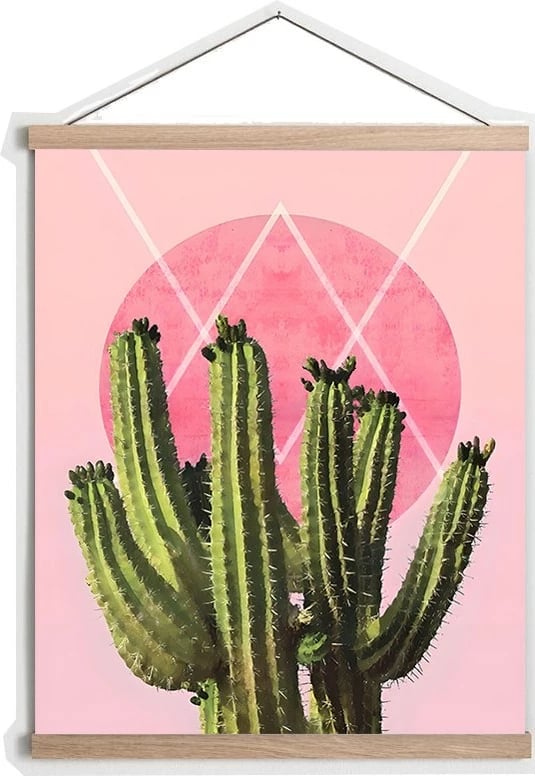 Pikturë dekorative me kornizë, shumëngjyrëshe, Wallity, MRG41, 50x70cm