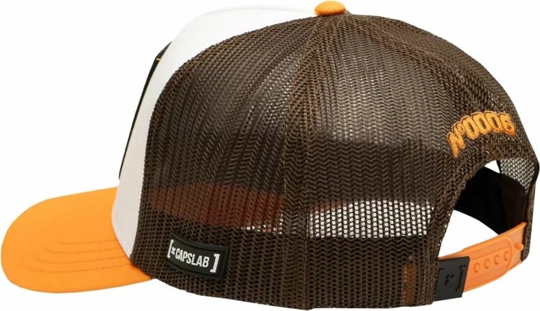 Kapelë për meshkuj Capslab, e bardhë-portokalli Kapelë për meshkuj Capslab, e bardhë-portokalli