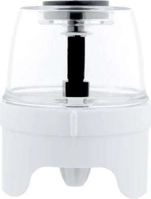 Mulli elektrik për kripë e piper, Adler AD 4449, 3 bluarsë të këmbyeshme, rregullim imtësie, 150 ml, bateri 1500mAh, USB‑C, e bardhë mat, set