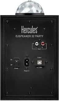 Boksa Hercules DJ Speaker 32 Party, 2.0 kanale, 30 W, të zinj