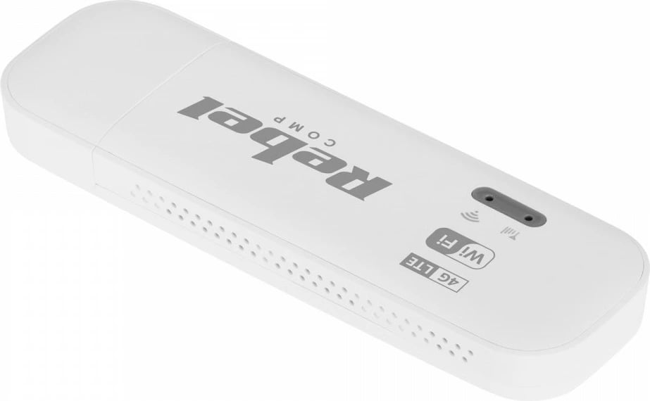 Modem USB 4G LTE Rebel RB-0700 me WiFi, i bardhë
