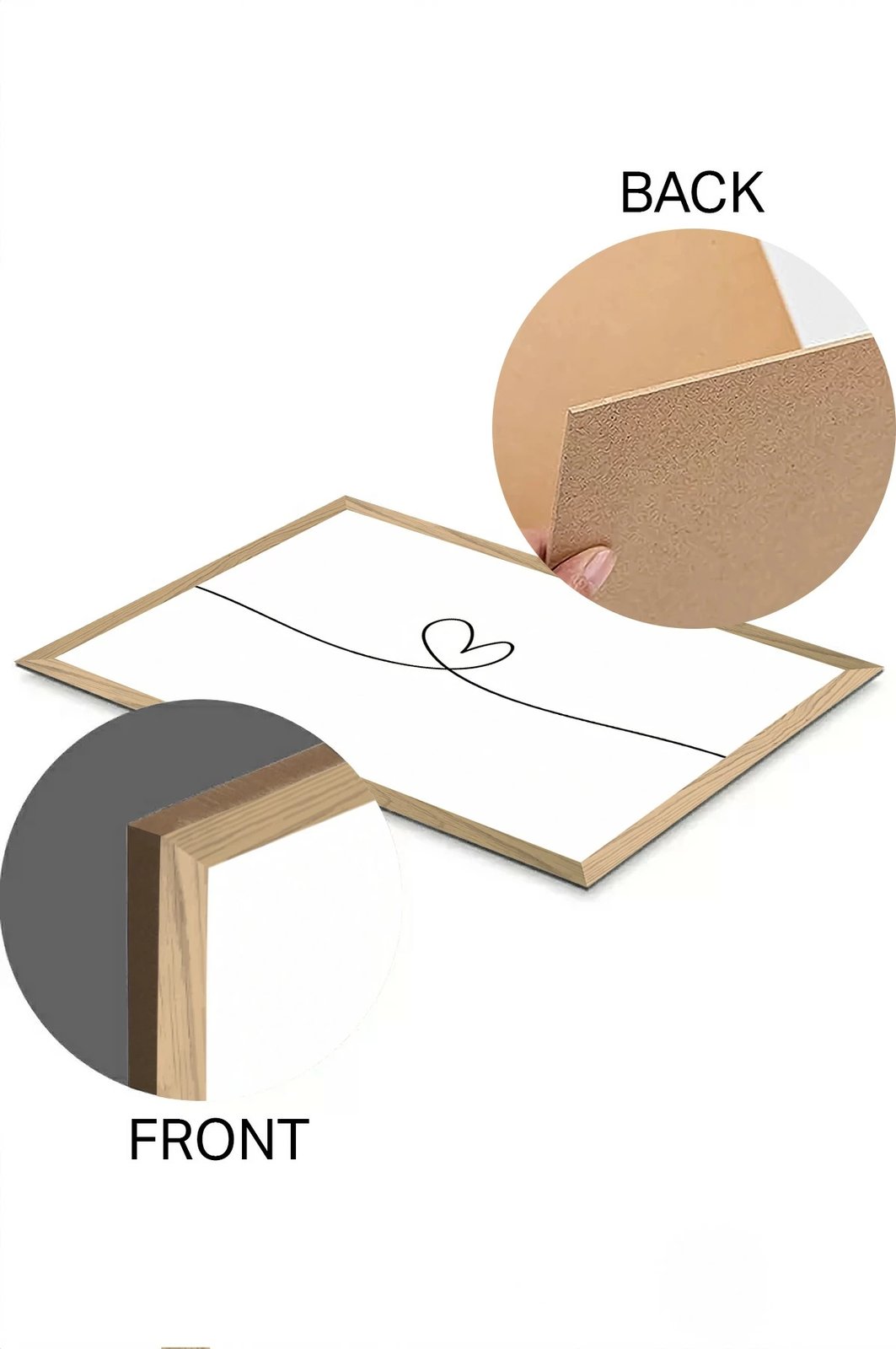 Pikturë dekorative për mur, MDF, shumëngjyrëshe, Tekhammdf100, 33x48cm