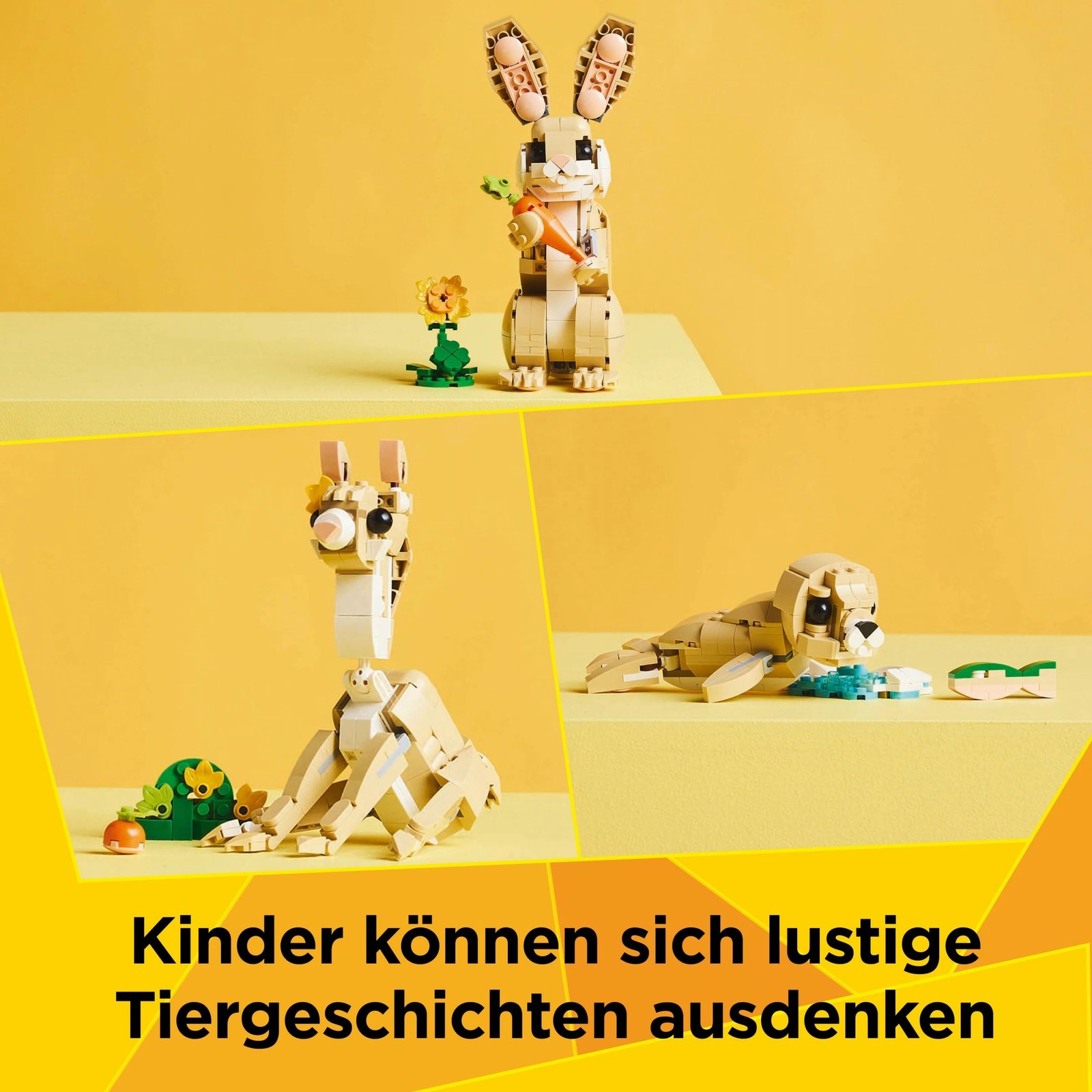 Set ndërtimi LEGO Creator Häschen 31162, shumëngjyrësh Set ndërtimi LEGO Creator Häschen 31162, shumëngjyrësh