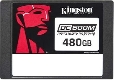 Disk SSD Kingston Technology DC600M, 2.5", serial ATA III 3D, 480GB 