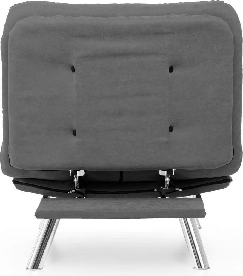 Karrige një vendëshe, Atelier del Sofa, Misa Solo, ngjyrë gri