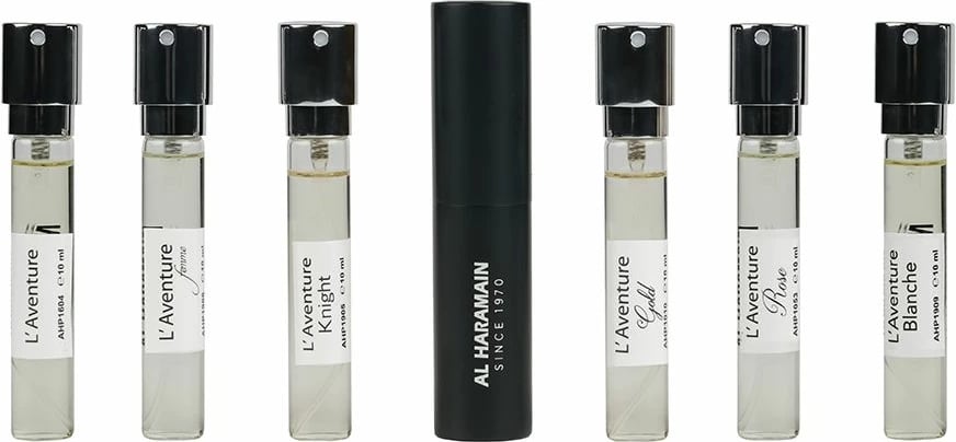 Set Eau de Parfum Al Haramain Discovery Collection L'Aventure Series unisex 6x10ml