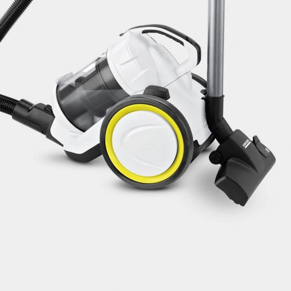 Fshesë me korrent pa qese, Karcher VC 3 (ERP) EU-I 1.198-053.0, 700 W, depozitë 0.9 L, filtër HEPA 13, e bardhë