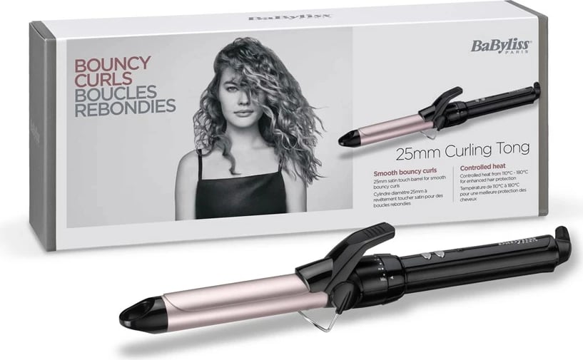 Figaro BaByliss Pro, 180°C, e zezë/rozë