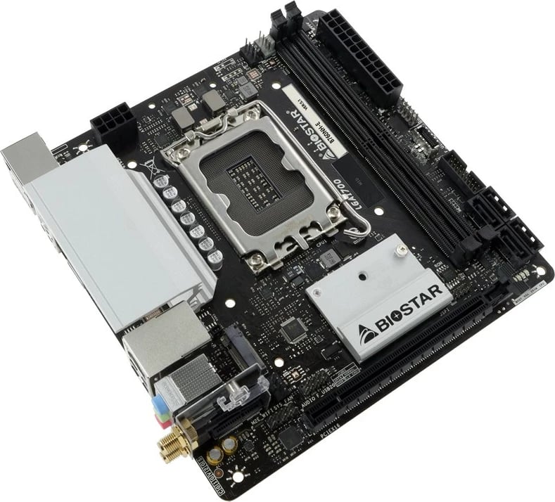 Pllakë amë BIOSTAR B760NH-E, Intel, LGA 1700, DDR5, mini ITX