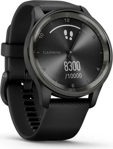 Smartwatch Garmin vivomove Trend 40mm, e zezë