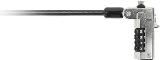 Kabllo sigurie Kensington N17 2.0 me kombinim, për pajisje Dell, 1.8m, E zezë Kabllo sigurie Kensington N17 2.0 me kombinim, për pajisje Dell, 1.8m, E zezë