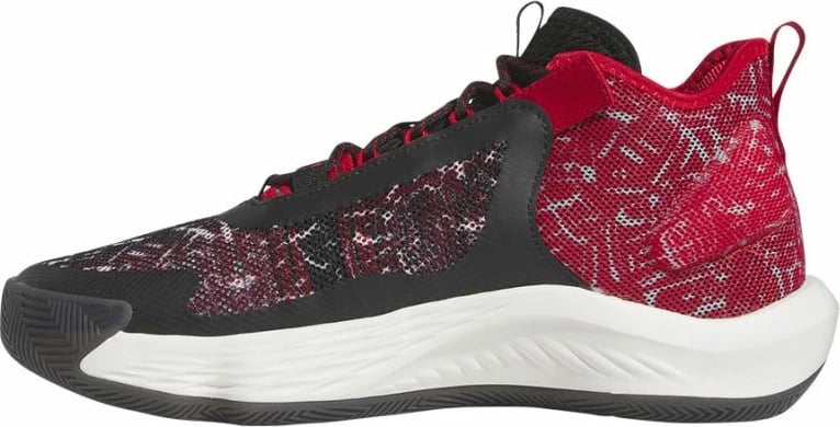 Atlete për basketboll adidas Adizero Select, të zeza dhe të kuqe