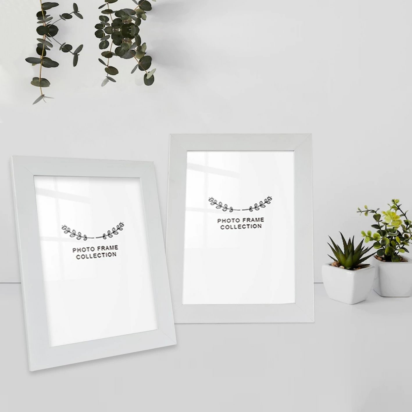 Kornizë fotografish (2 copë), e bardhë, Evila Originals, 15x21cm, 2BFC1006_1521