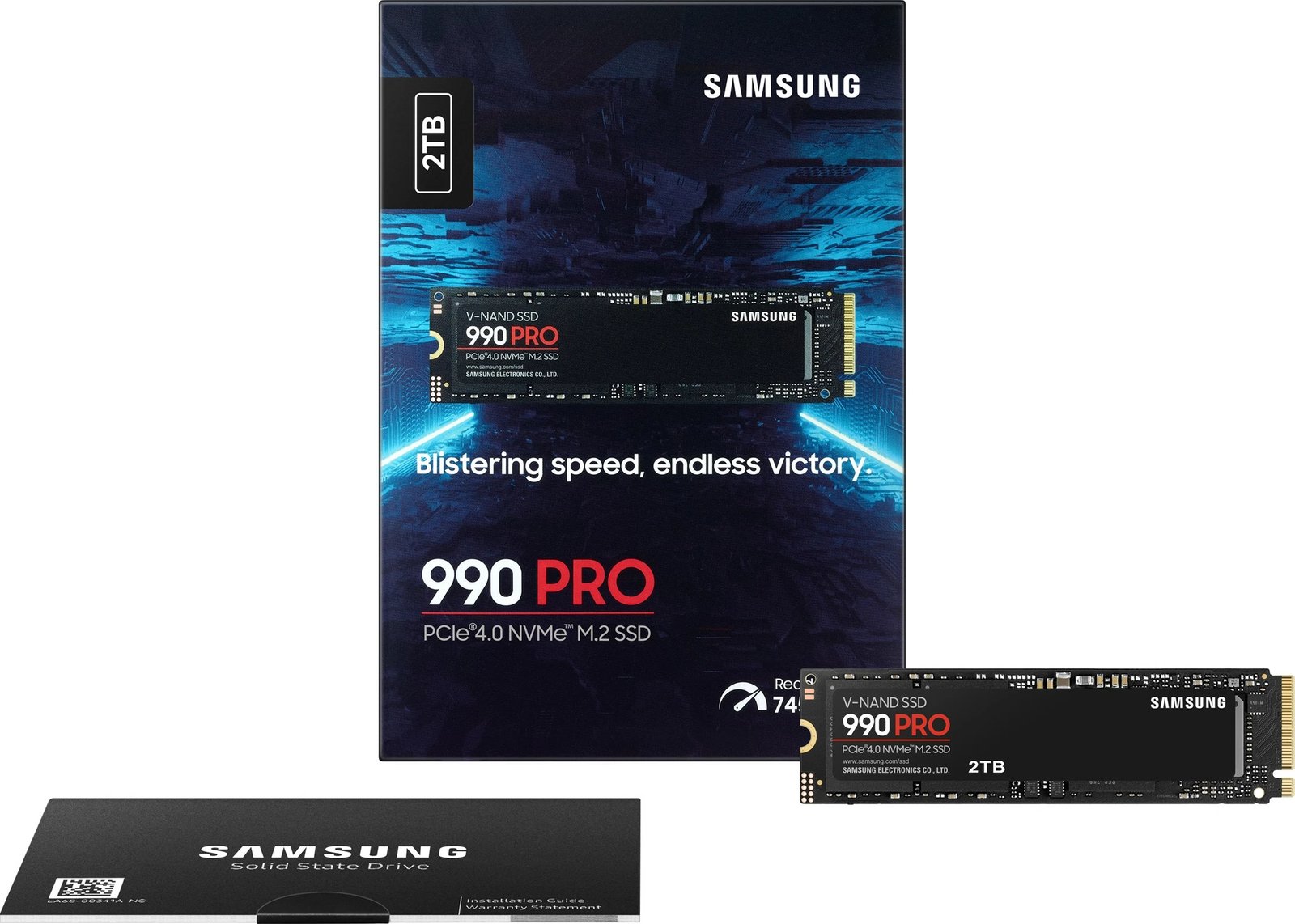 SSD Samsung 990 PRO, 2 TB, M.2, 7450 MB/s